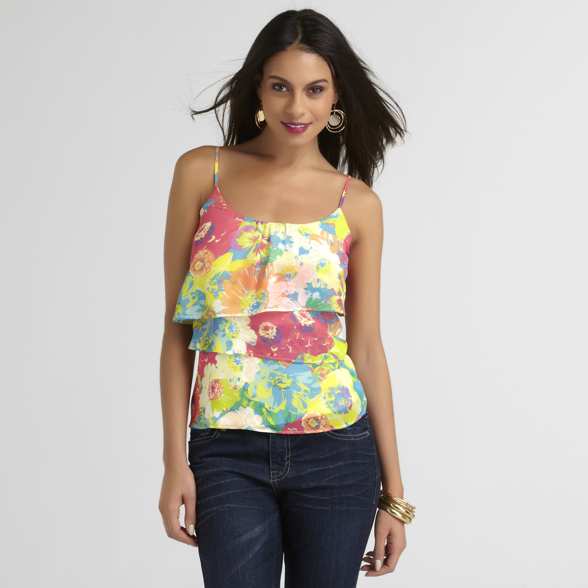 Cute Floral Top For Date Night